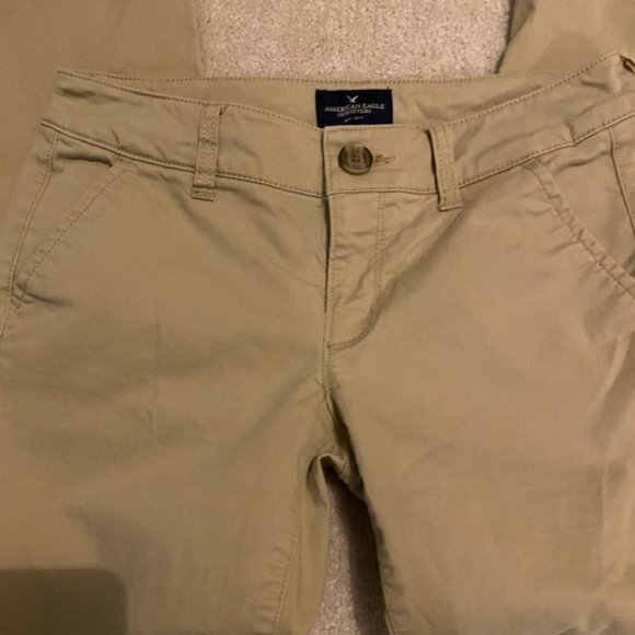 American Eagle Outfitters Pants - AMERICAN EAGLE OUTFITTERS - SIZE 2 - KHAKI/TAN COLOR -  PANTS